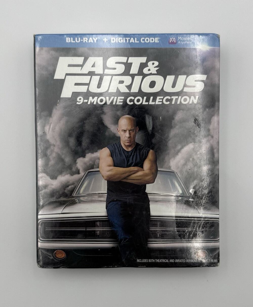 Fast & Furious: 9-Movie Collection (Blu-ray) Brand New Sealed
